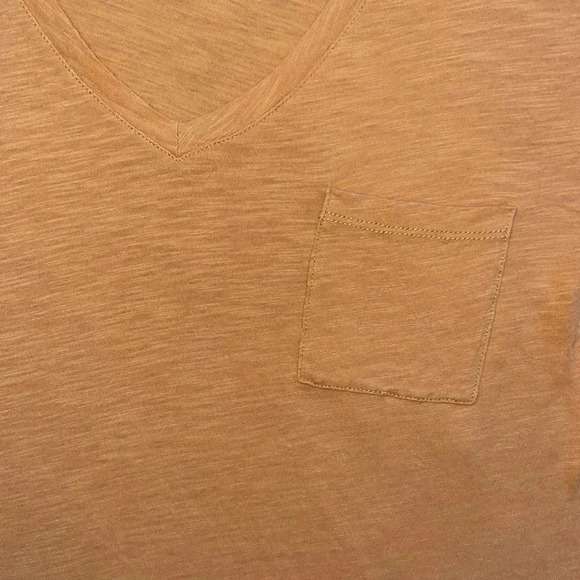 Madewell | mustard yellow t-shirt, short sleeve. Small - Picture 3 of 3